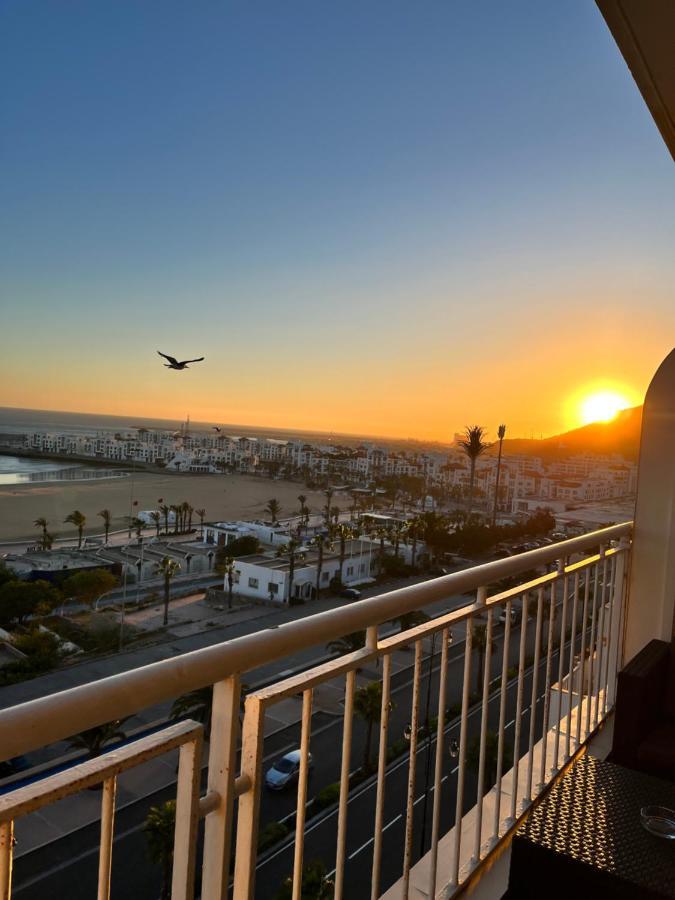 Luxury Apartment 105Sqm Terrace Seafront Wifi Unlimited Agadir Eksteriør billede